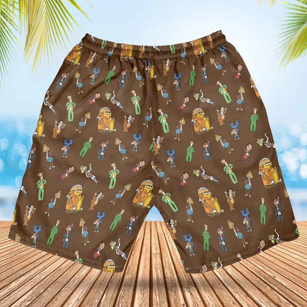 Grins and Smiles And Giggles And Laugh Hawaiian Short - 2
