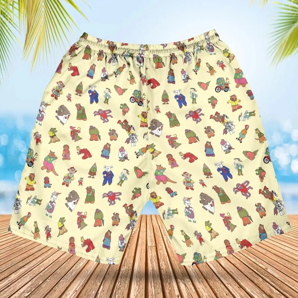 Sweet Pickles Characters Hawaiian Short - 2
