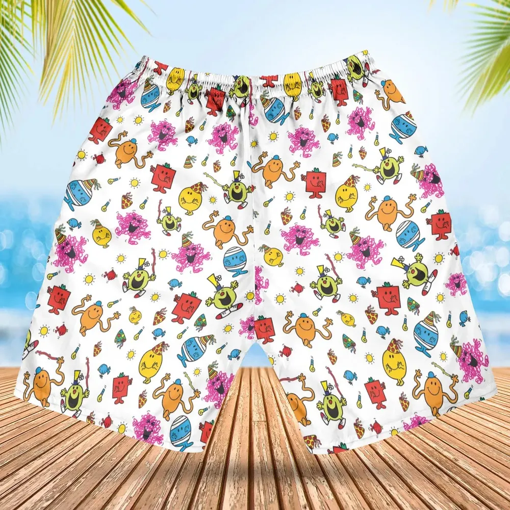 Party Mr. Men Little Miss Hawaiian Short - 2