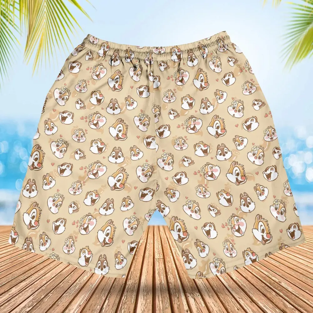 Chip n Dale Rangers Hawaiian Short - 2