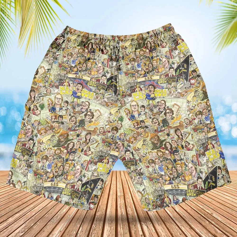Drunk Stoned Brilliant Dead Hawaiian Short - 2