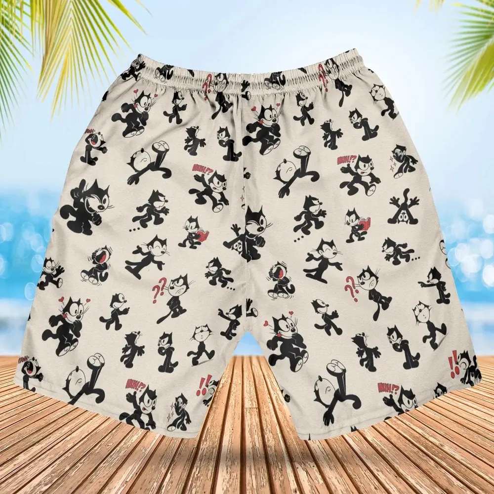 Felix The Cat Hawaiian Short - 2