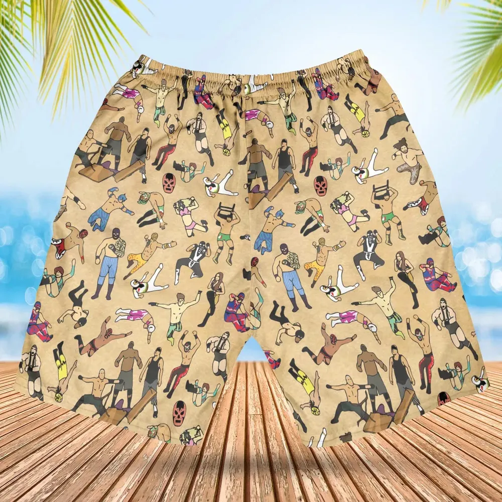Lucha Undergound Hawaiian Short - 2