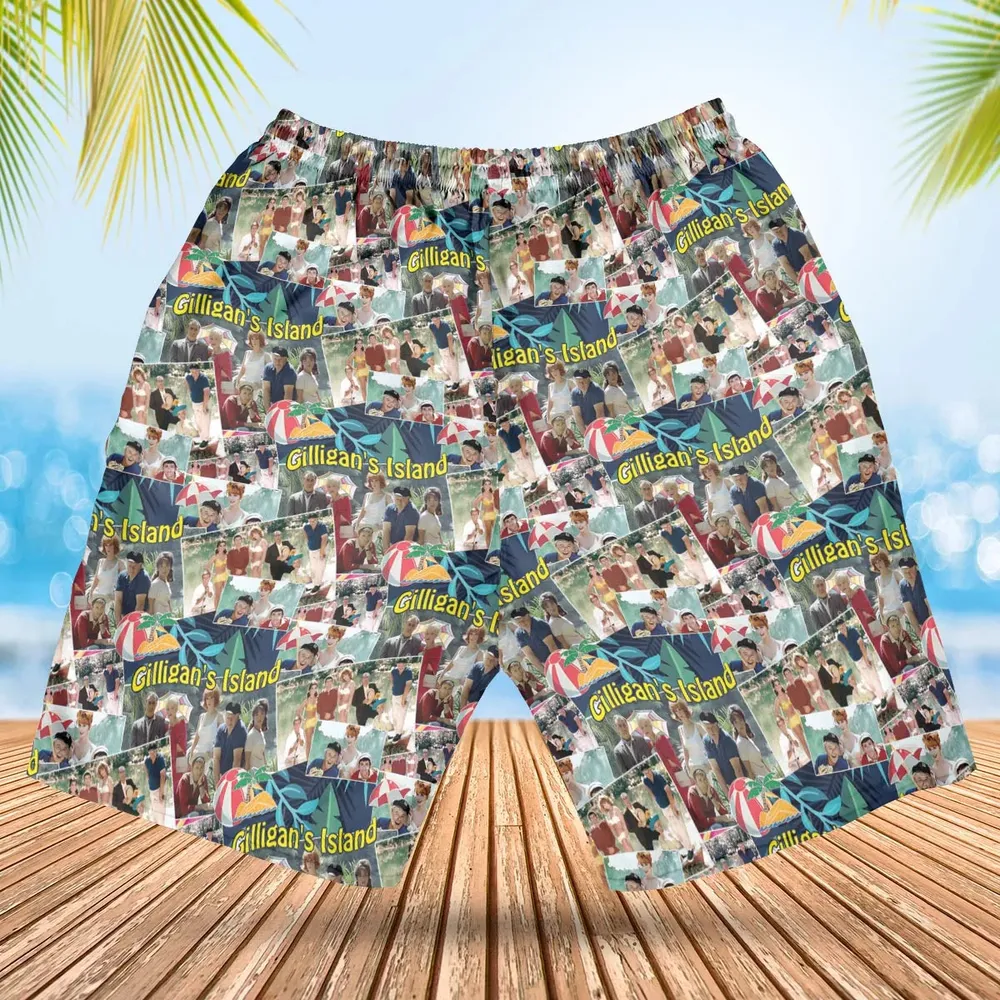 Island Time Gilligan's Island Hawaiian Short - 2