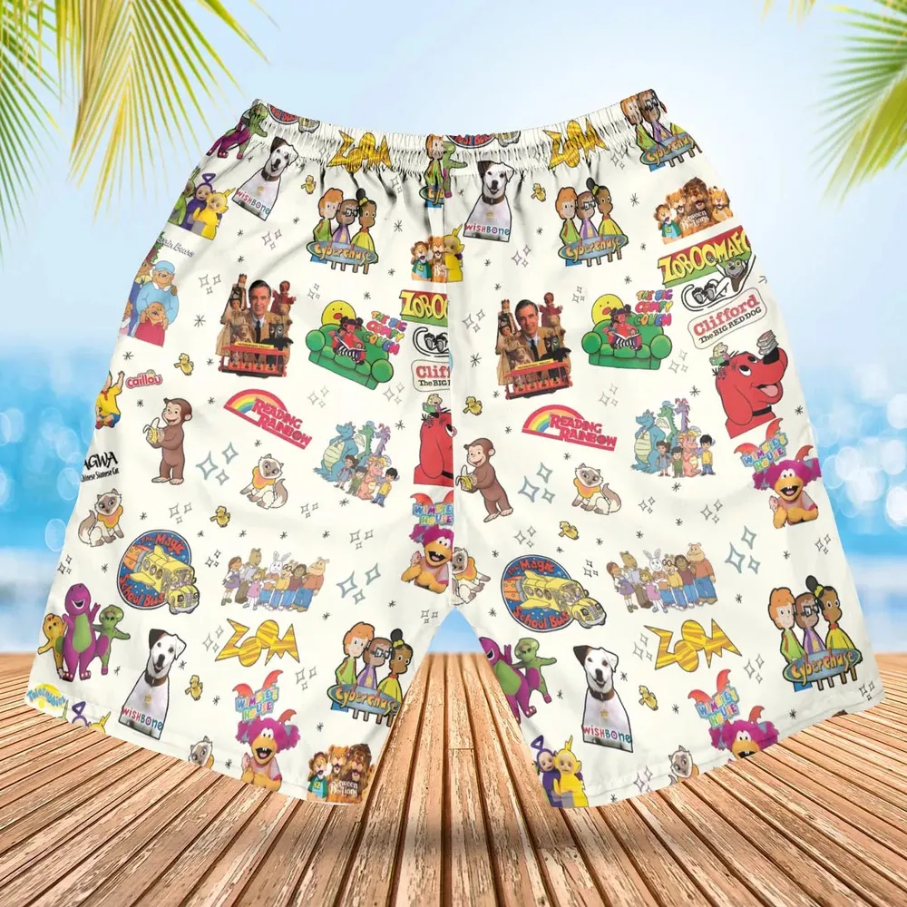 If You Were A PBS Kid Hawaiian Short - 2