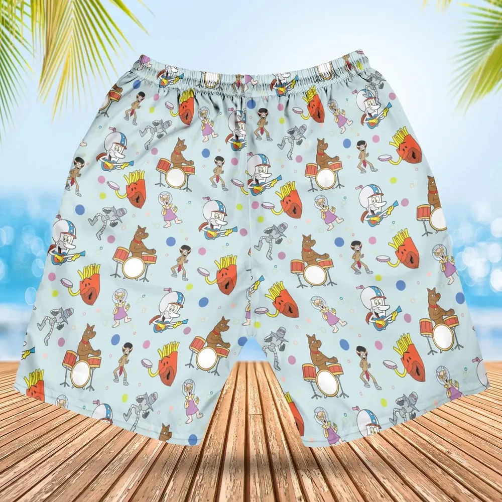 Aqua Unit Patrol Squad Team Hawaiian Short - 2