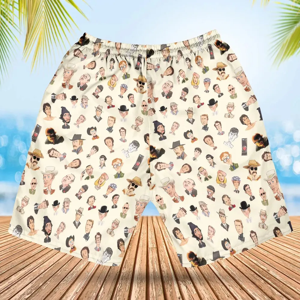 Easy Riders And Raging Bulls Characters Hawaiian Short - 2