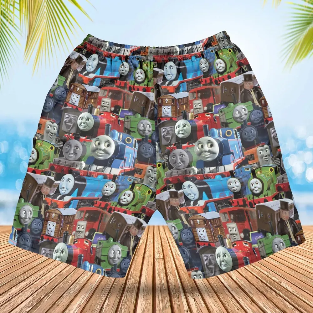 Thomas The Tank Engine Hawaiian Short - 2