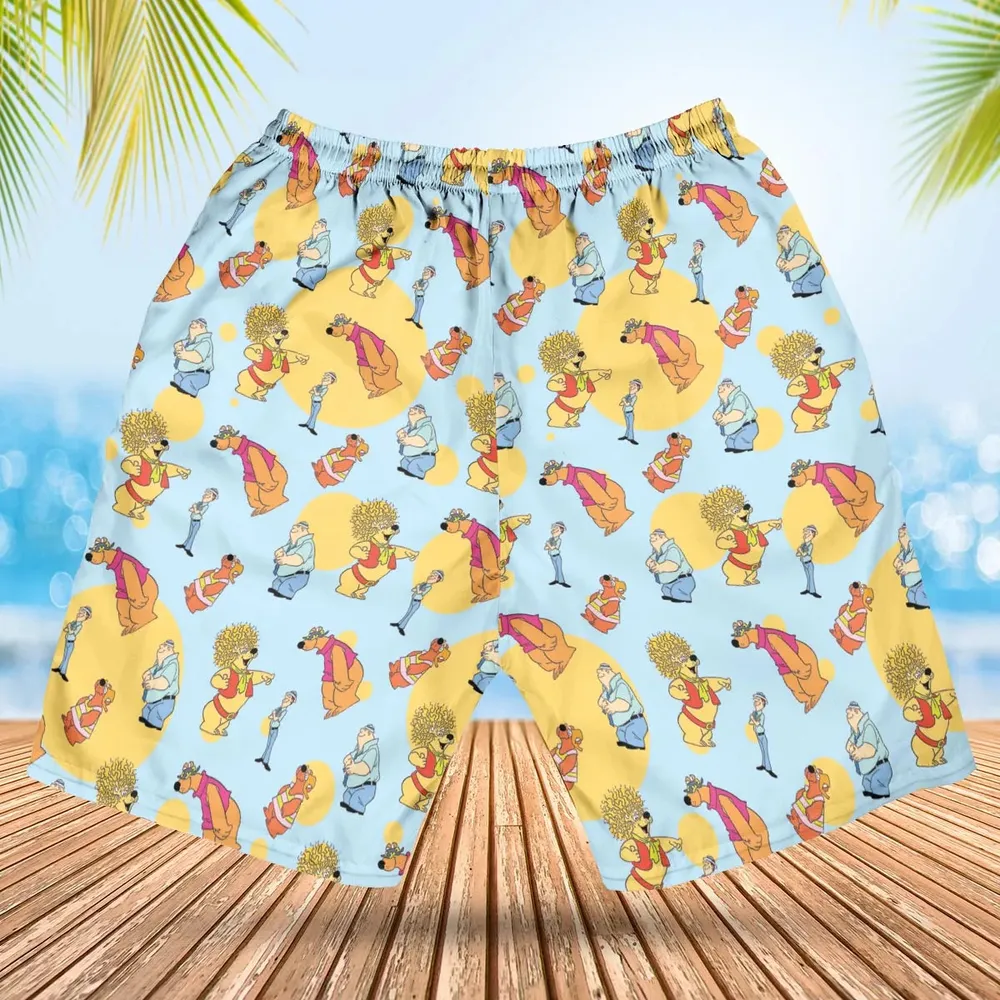 Help!... It's the Hair Bear Bunch! Hawaiian Short - 2
