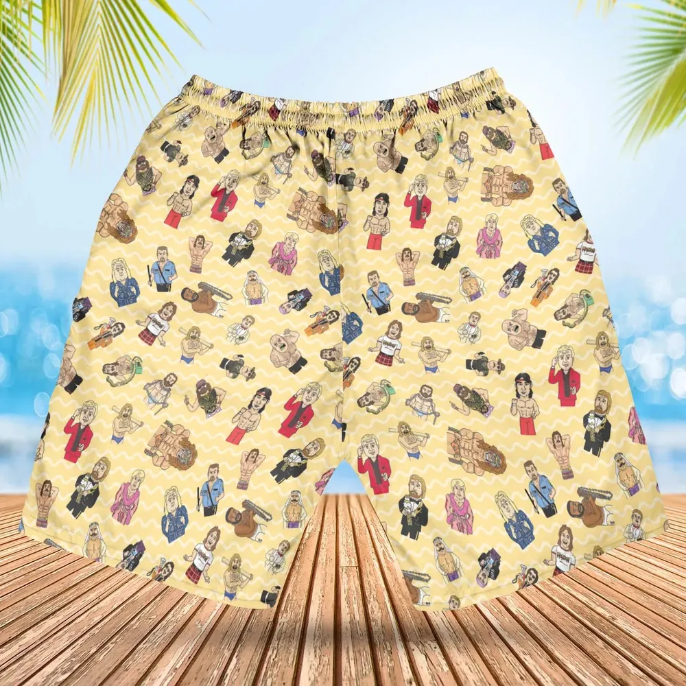 WWF Heroes Hawaiian Short - 2