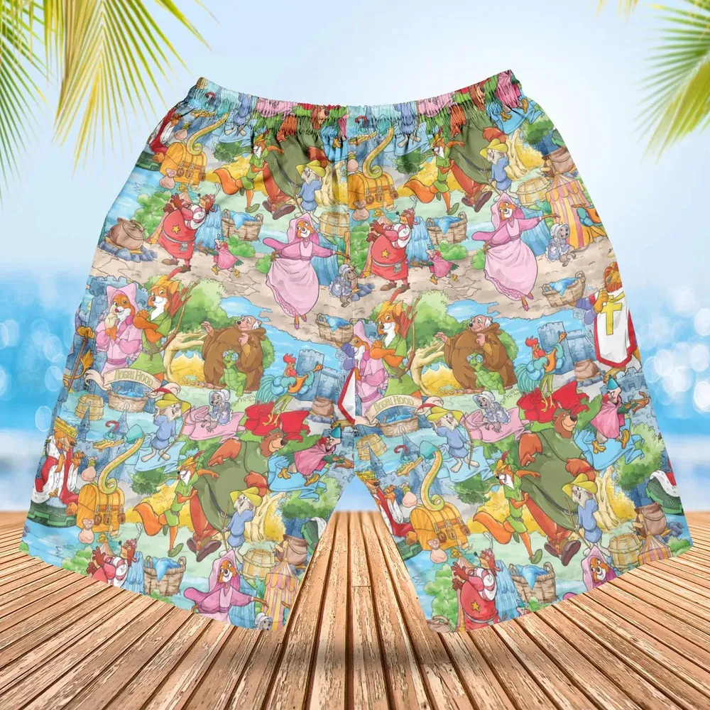 Archer Wood Plaid Robin Hood Hawaiian Short - 2