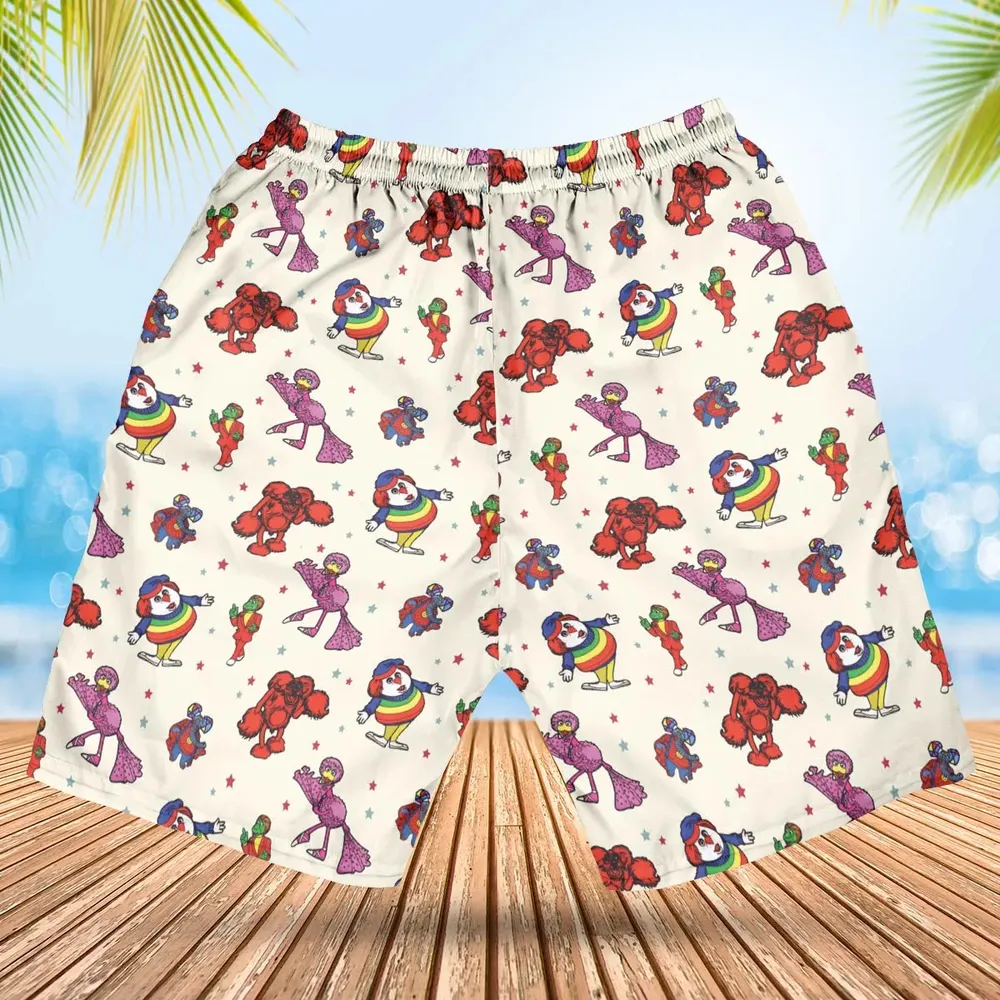 The Great Space Coaster Characters Hawaiian Short - 2