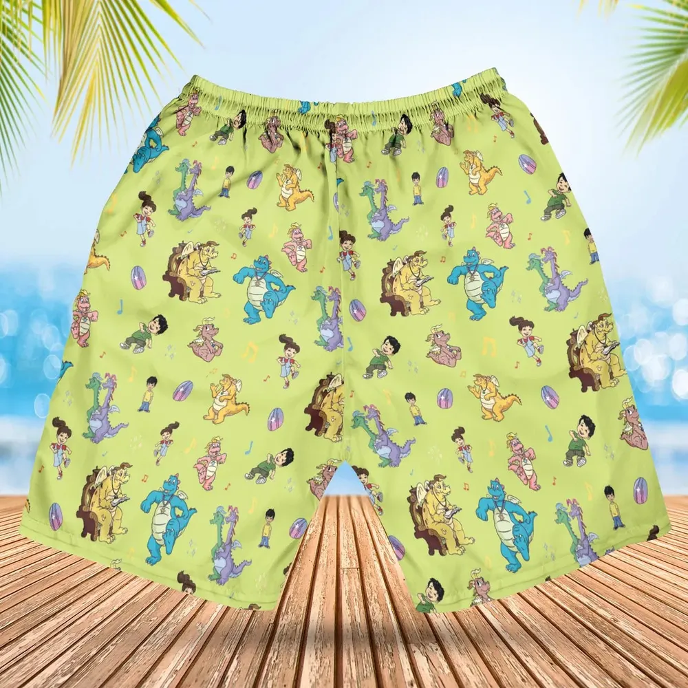 Dragontales Characters Hawaiian Short - 2