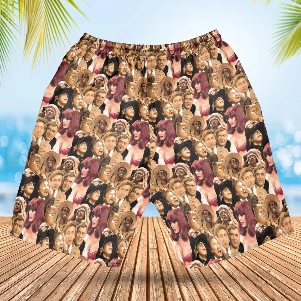 Mel Brook's movies collage Hawaiian Short - 2