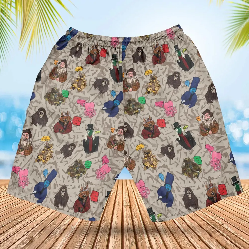 Look At Them Shine Mighty Boosh Hawaiian Short - 2