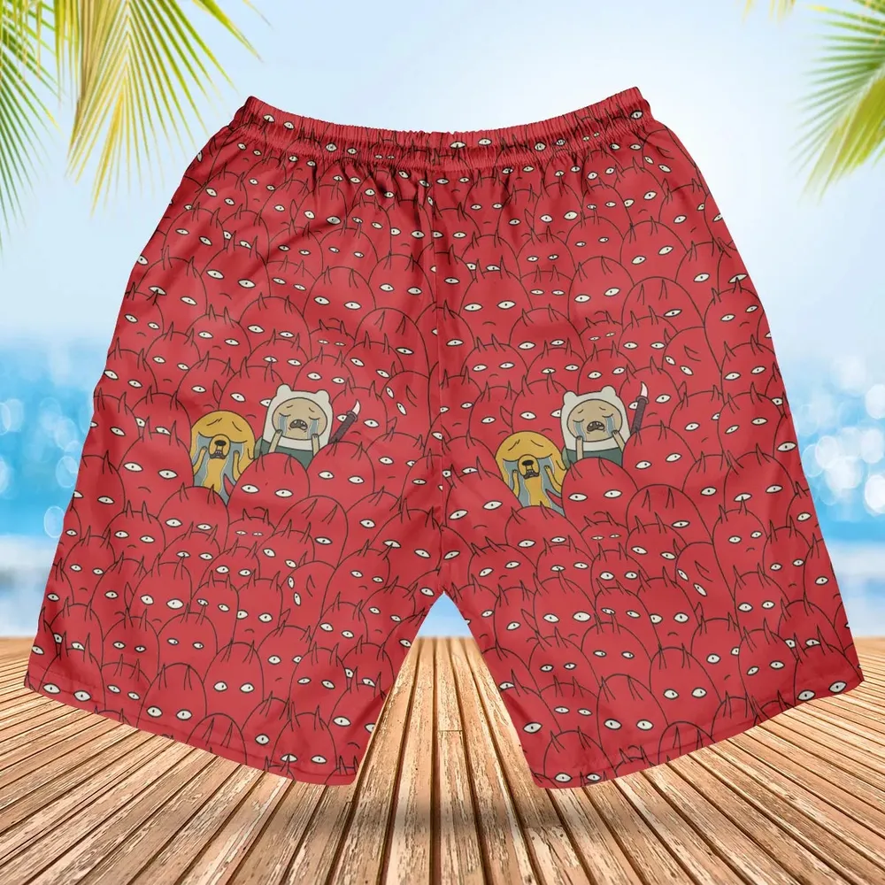 At Hell Adventure Time Hawaiian Short - 2