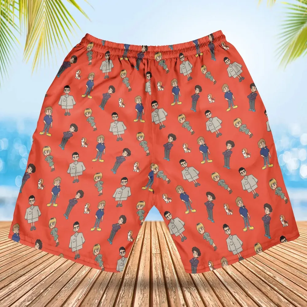 Lil Talking Heads Hawaiian Short - 2