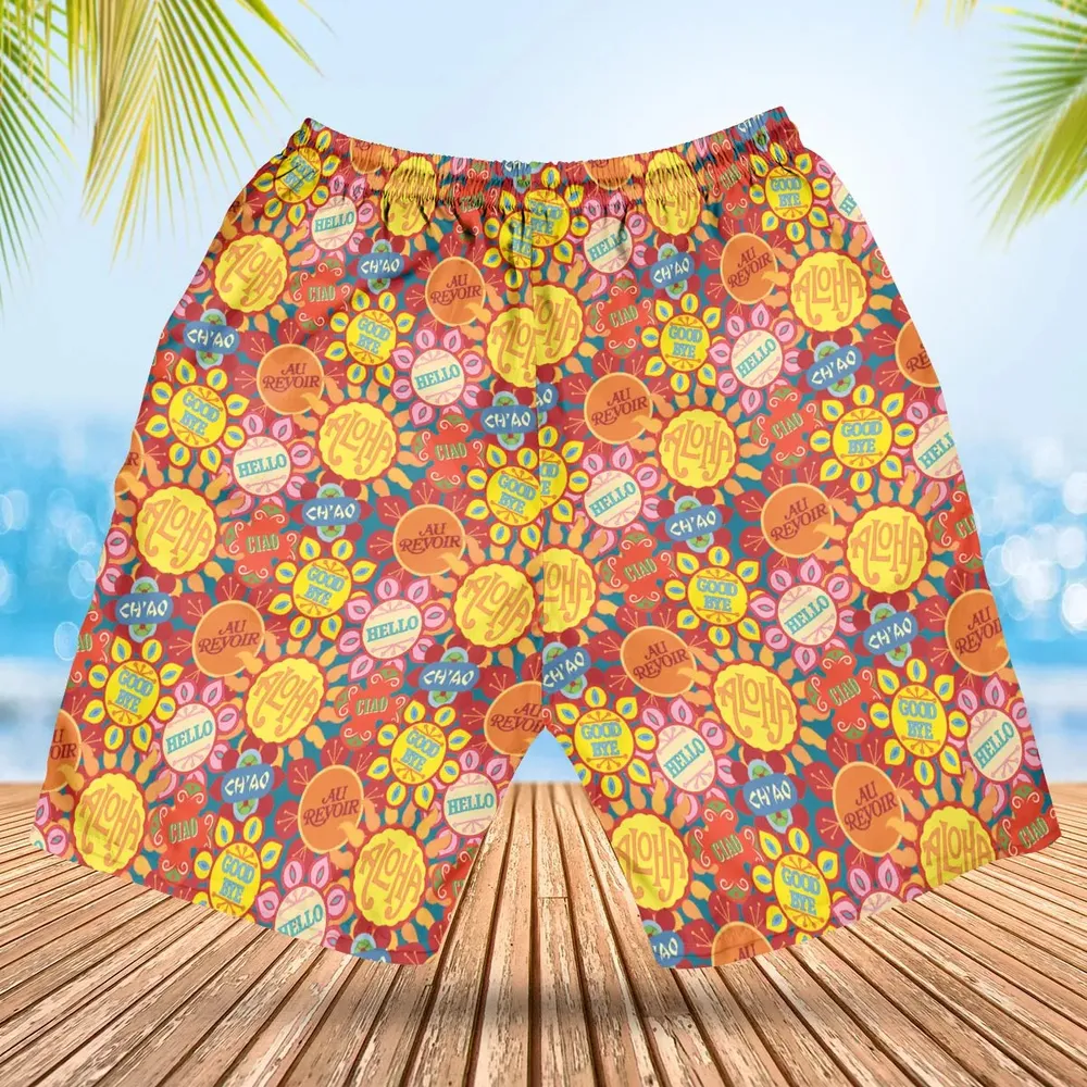 It's a Small World Flowers Hawaiian Short - 2