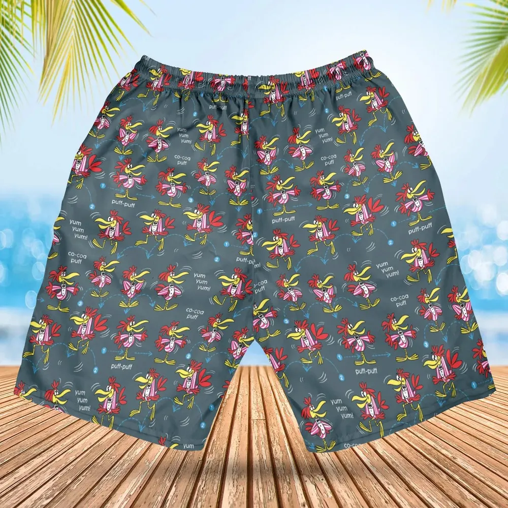Do The Cuckoo Bird Stomp Hawaiian Short - 2