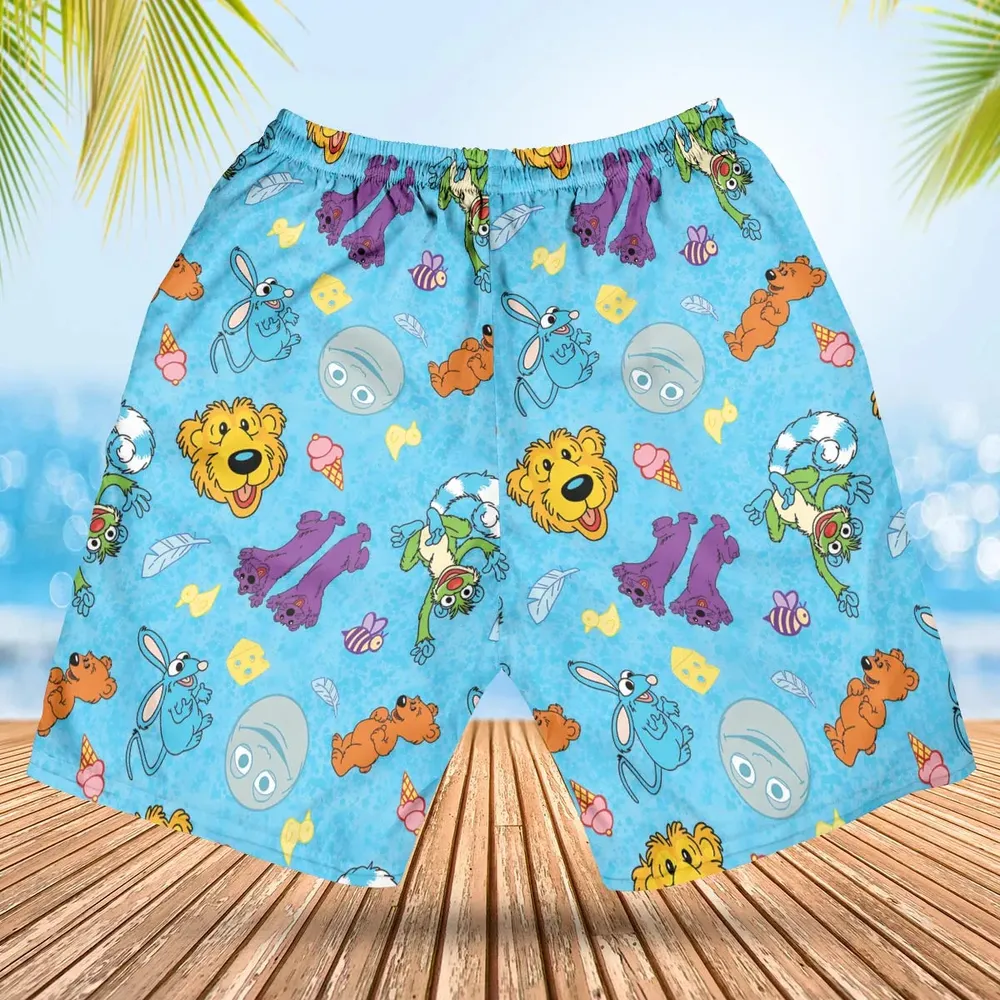 Bear in the Big Blue House Hawaiian Short - 2