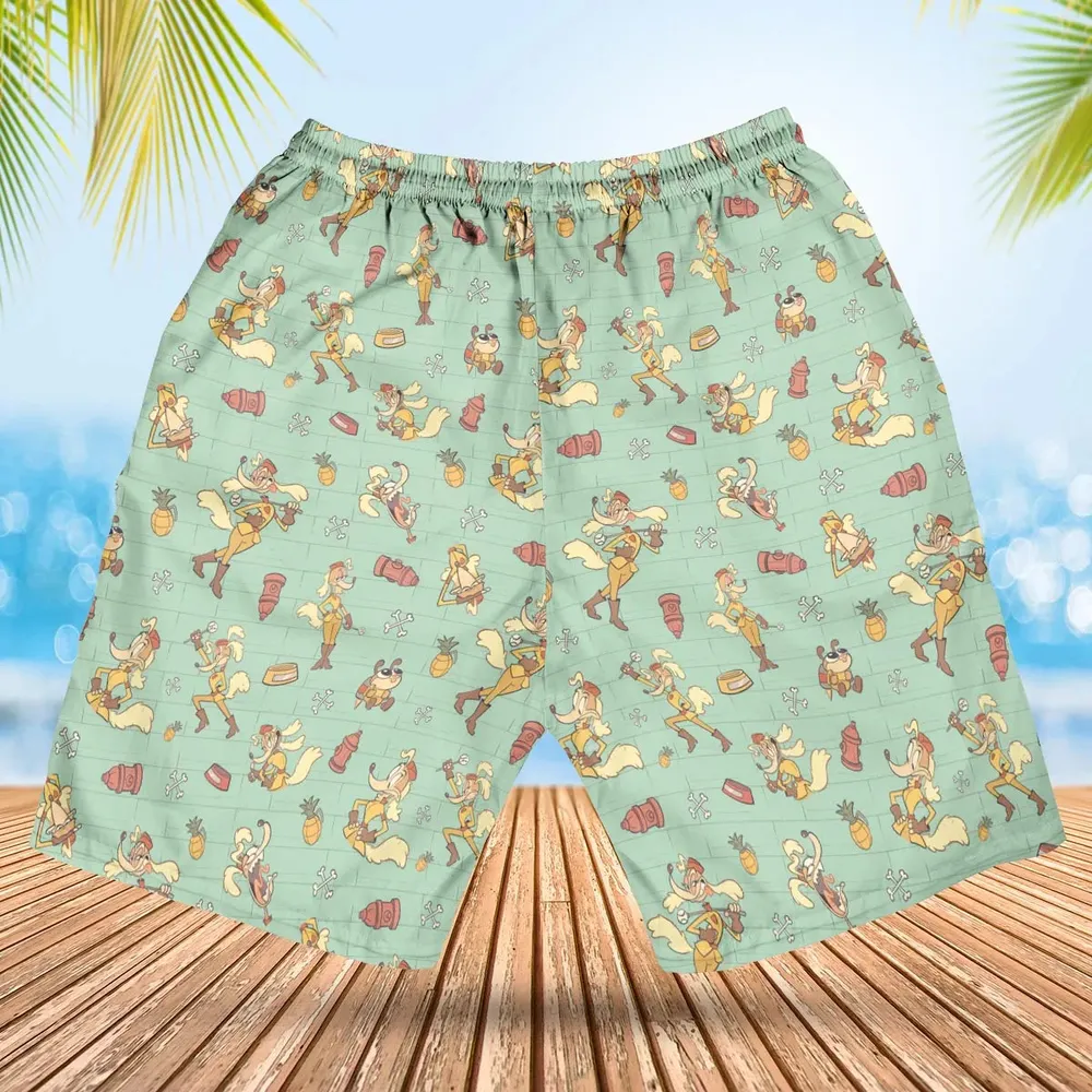 Sergeant O'Fera Cuphead Hawaiian Short - 2