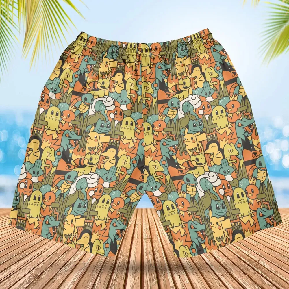 Power Starter Colors Pokemon Hawaiian Short - 2