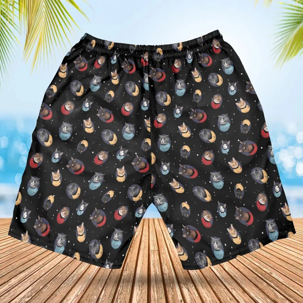 Live Long and Paws-purr Star Trek Hawaiian Short - 2