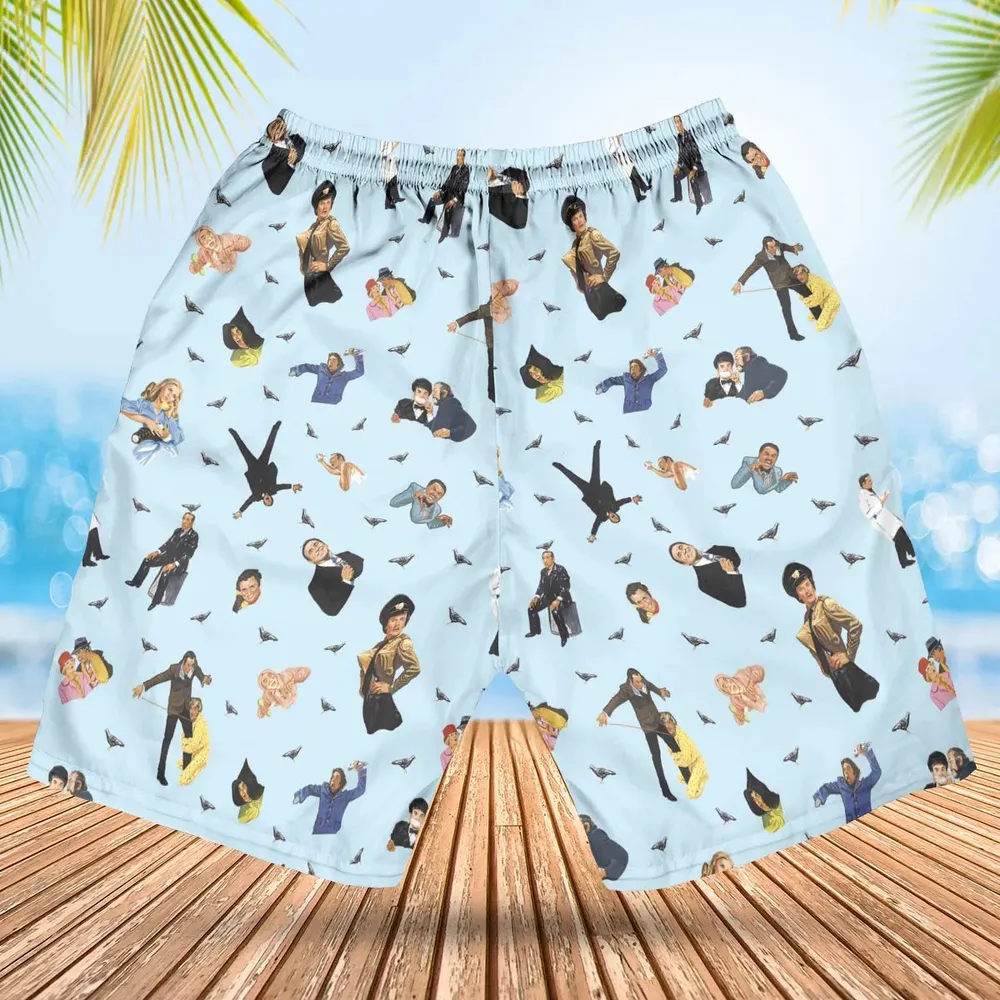 High Anxiety Characters Hawaiian Short - 2