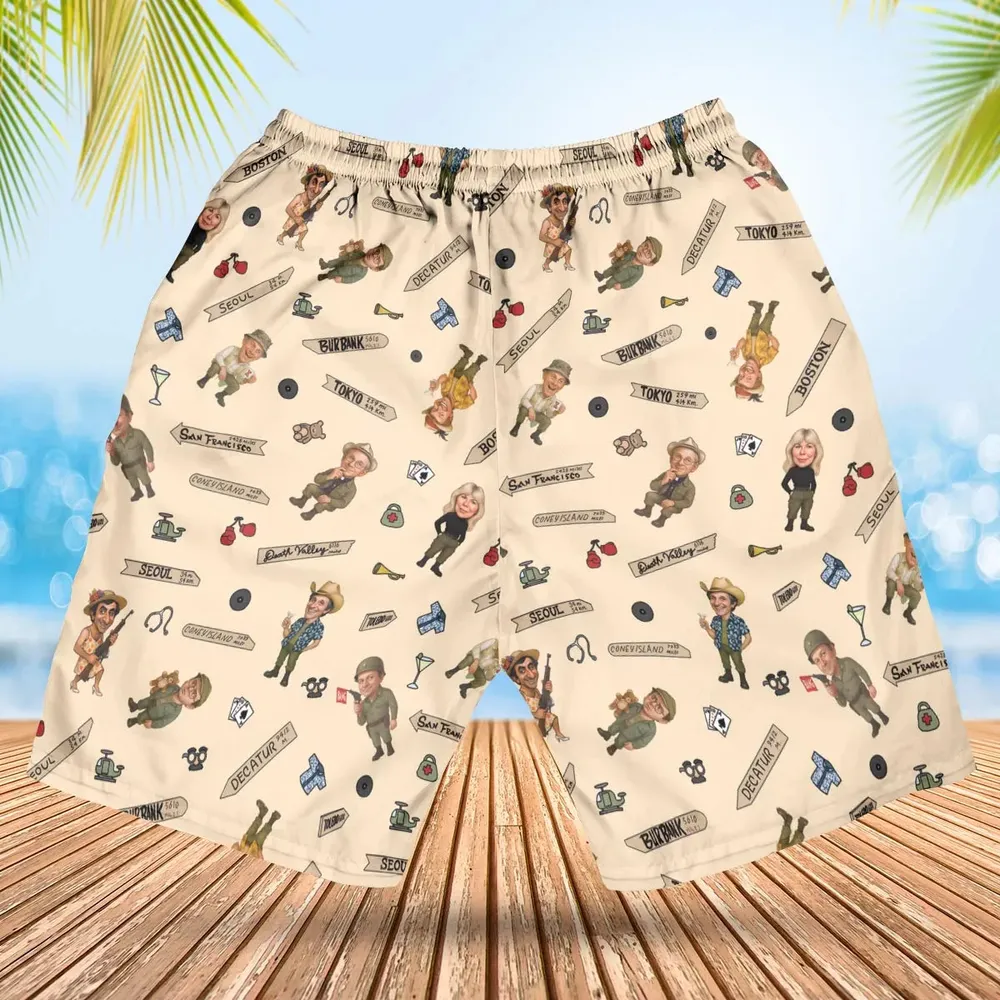 Best Care Anywhere in Korea M*A*S*H Hawaiian Short - 2