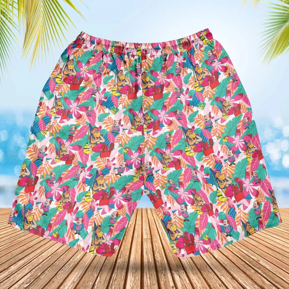 The Magilla Gorilla Show Hawaiian Short - 2