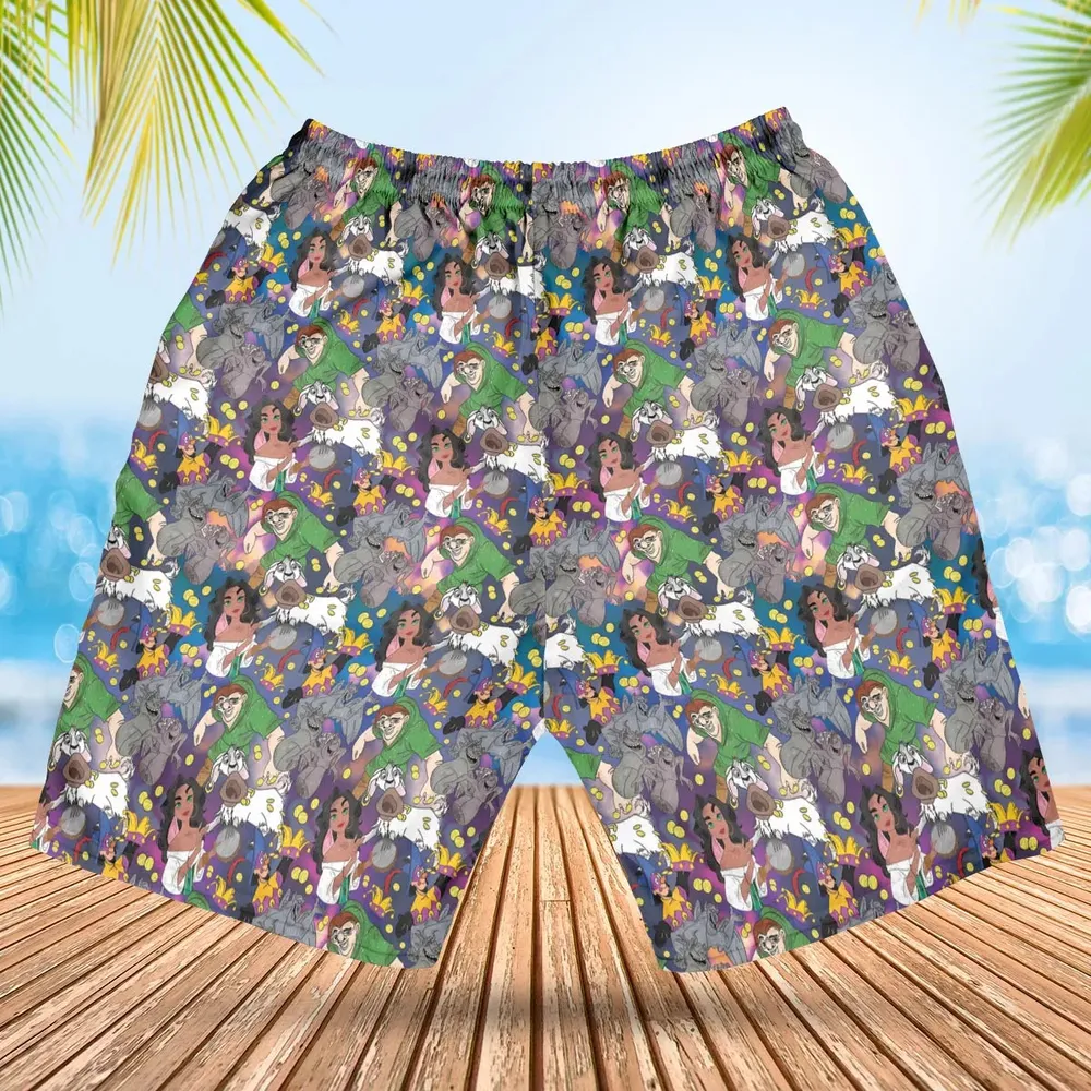 The Hunchback of Notre-Dame Hawaiian Short - 2