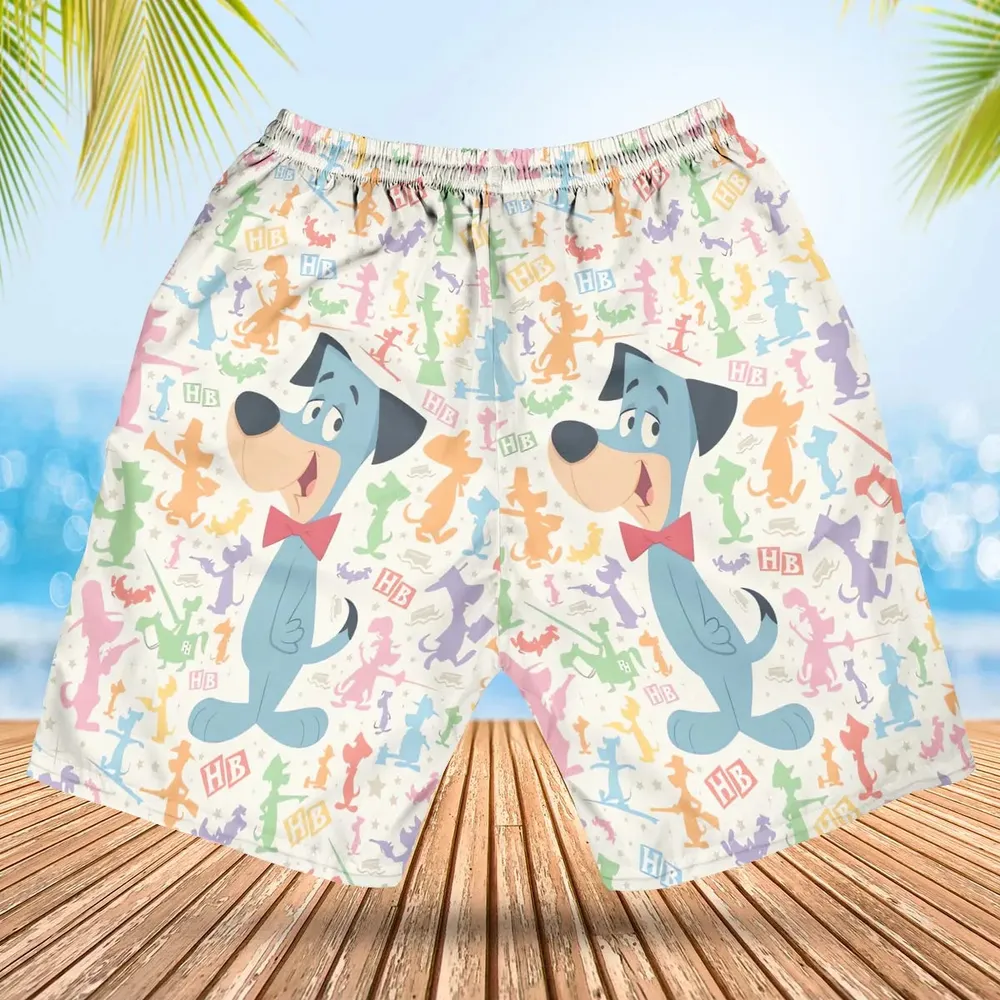 The Huckleberry Hound Show Hawaiian Short - 2