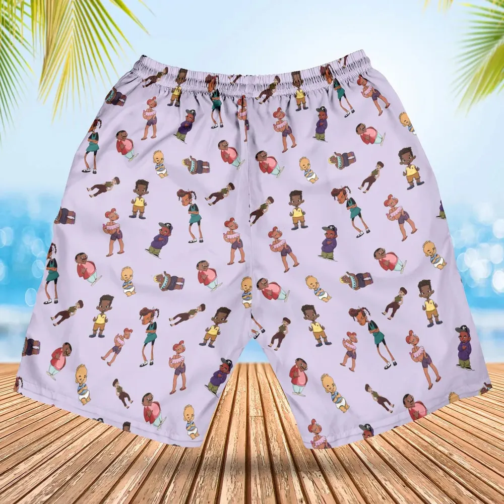 Bebe's Kids Characters Hawaiian Short - 2