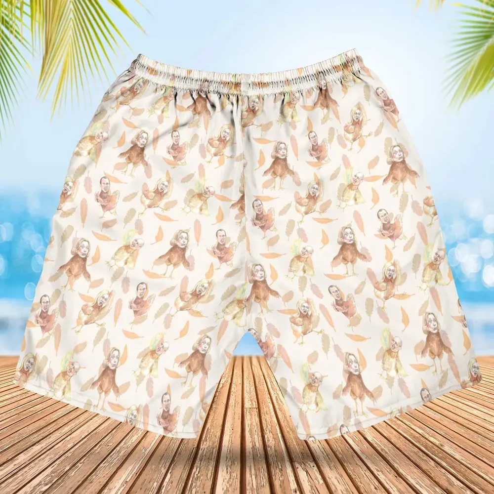 Chicken Dance Arrested Development Hawaiian Short - 2
