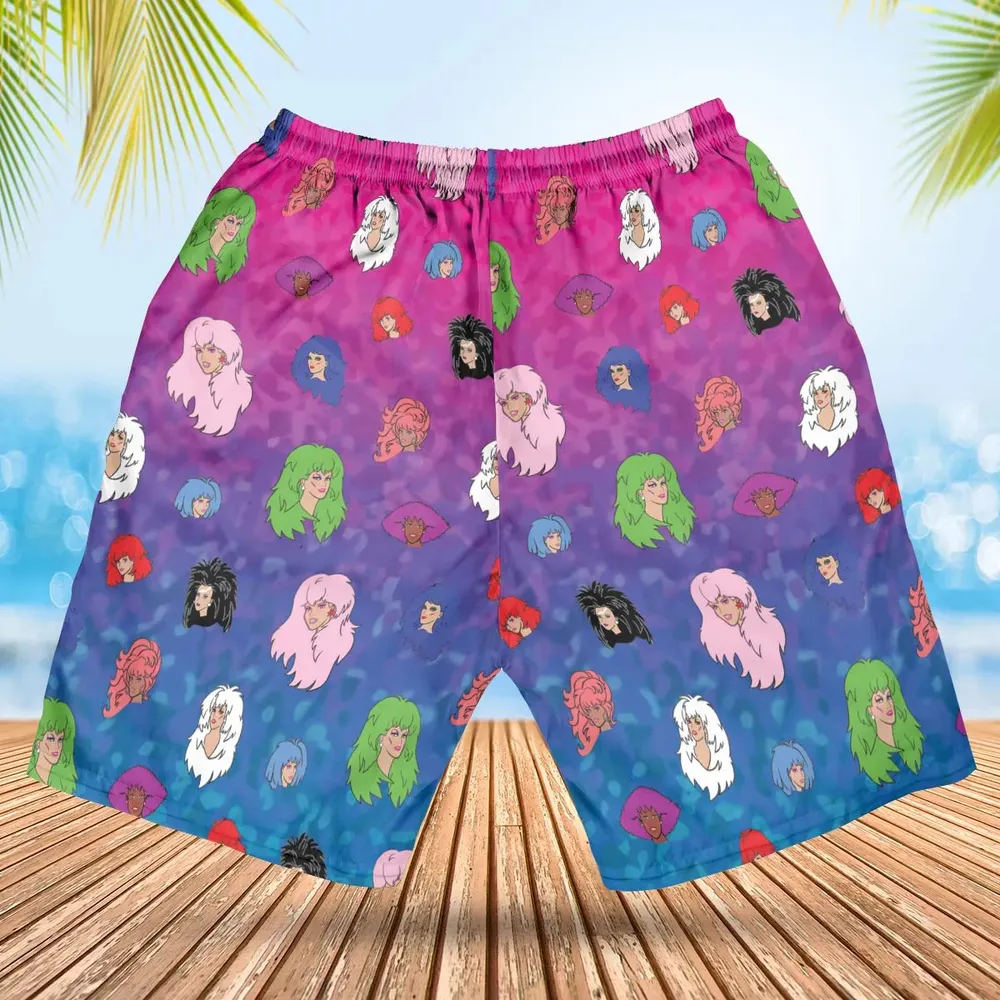 Misfits and Hologram  Jem and the Holograms Hawaiian Short - 2
