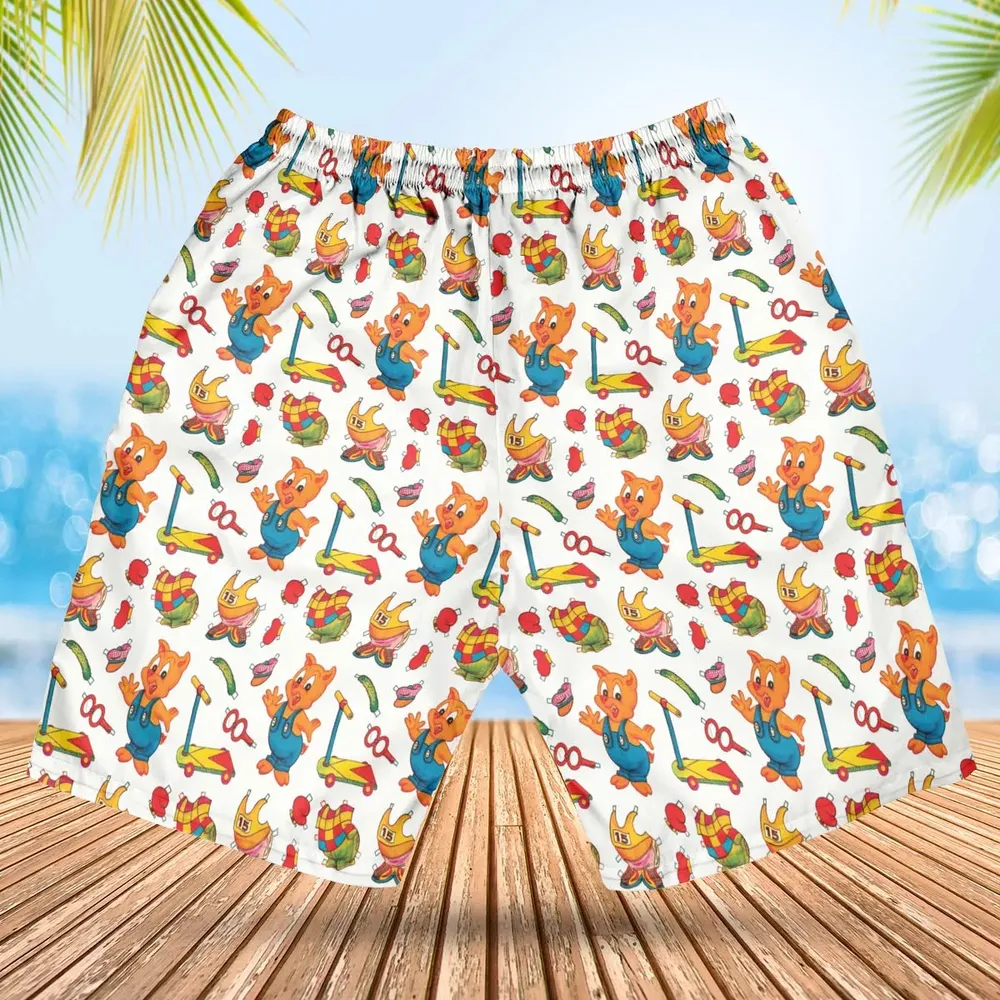 Hamton Outfit Looney Tunes Hawaiian Short - 2