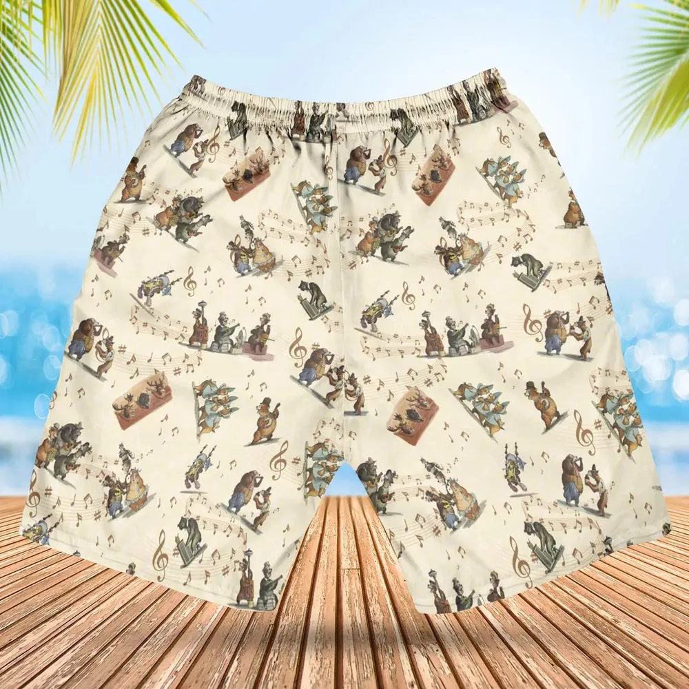 Country Bear Jamboree Hawaiian Short - 2