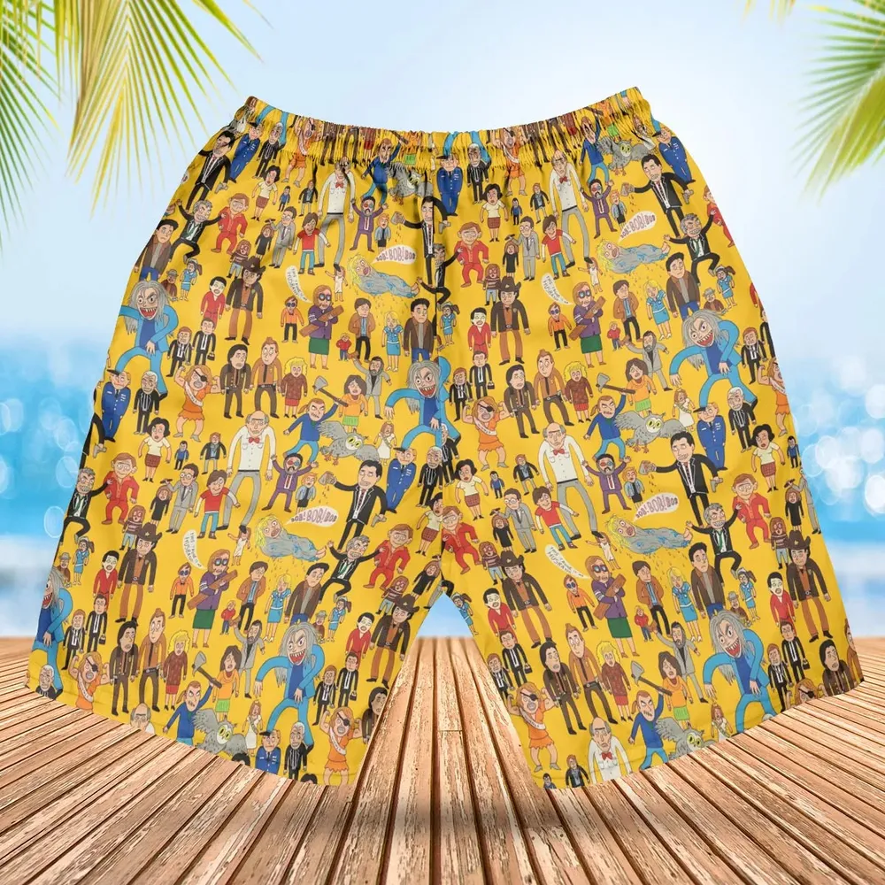 Lynch Vibes Twin Peaks Hawaiian Short - 2