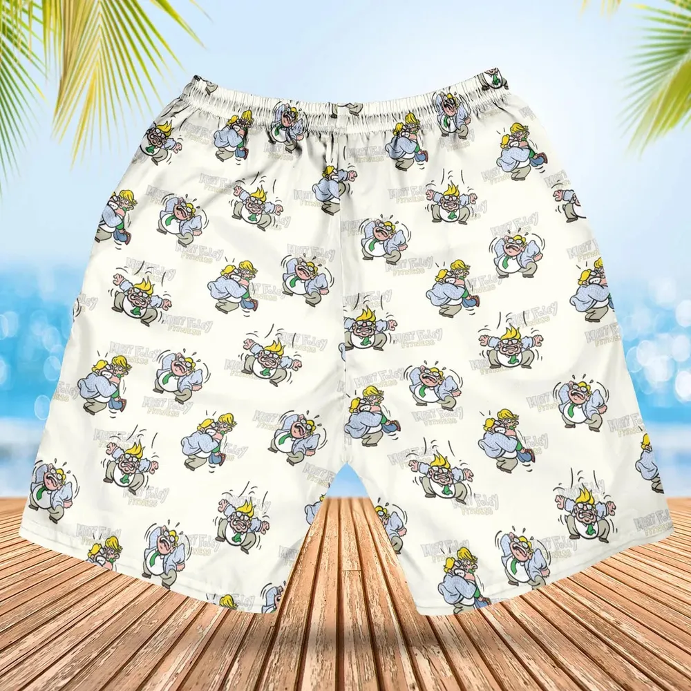 Matt Foley Fitness Exercises SNL Hawaiian Short - 2