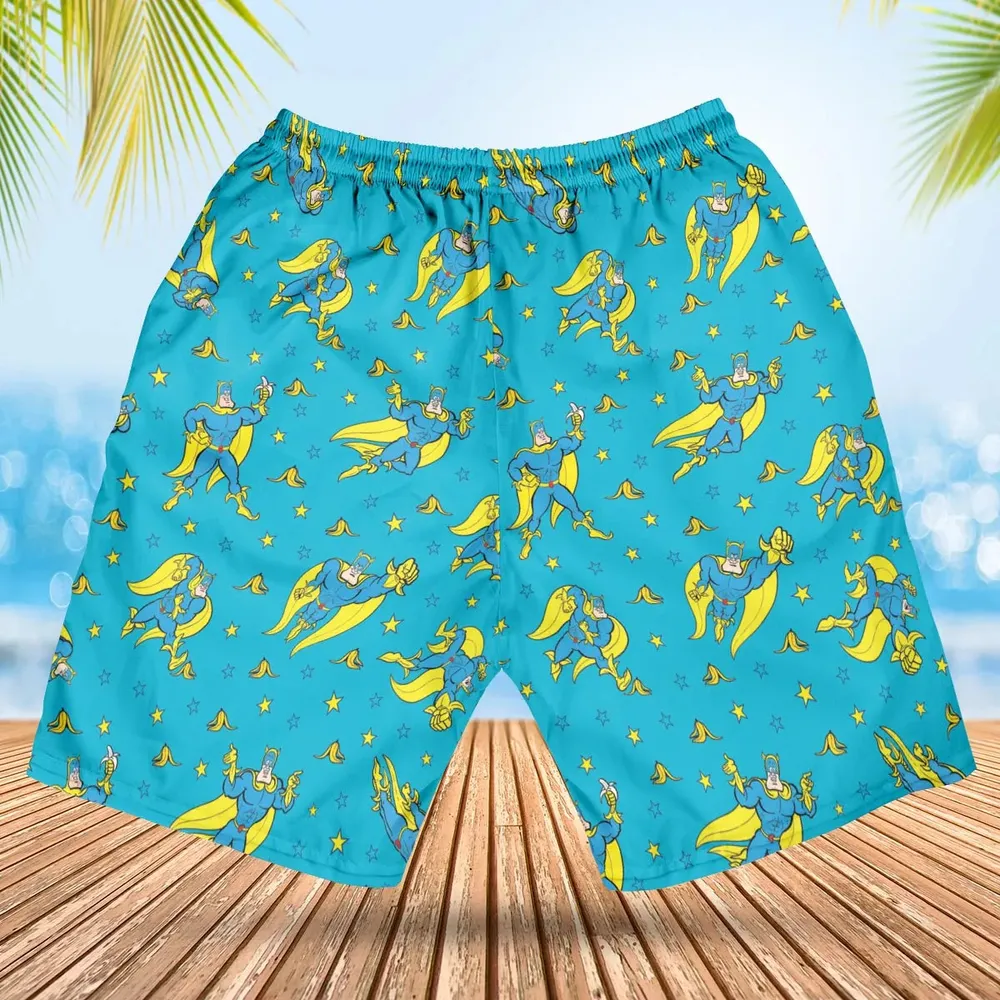 Banana and Bananaman Hawaiian Short - 2