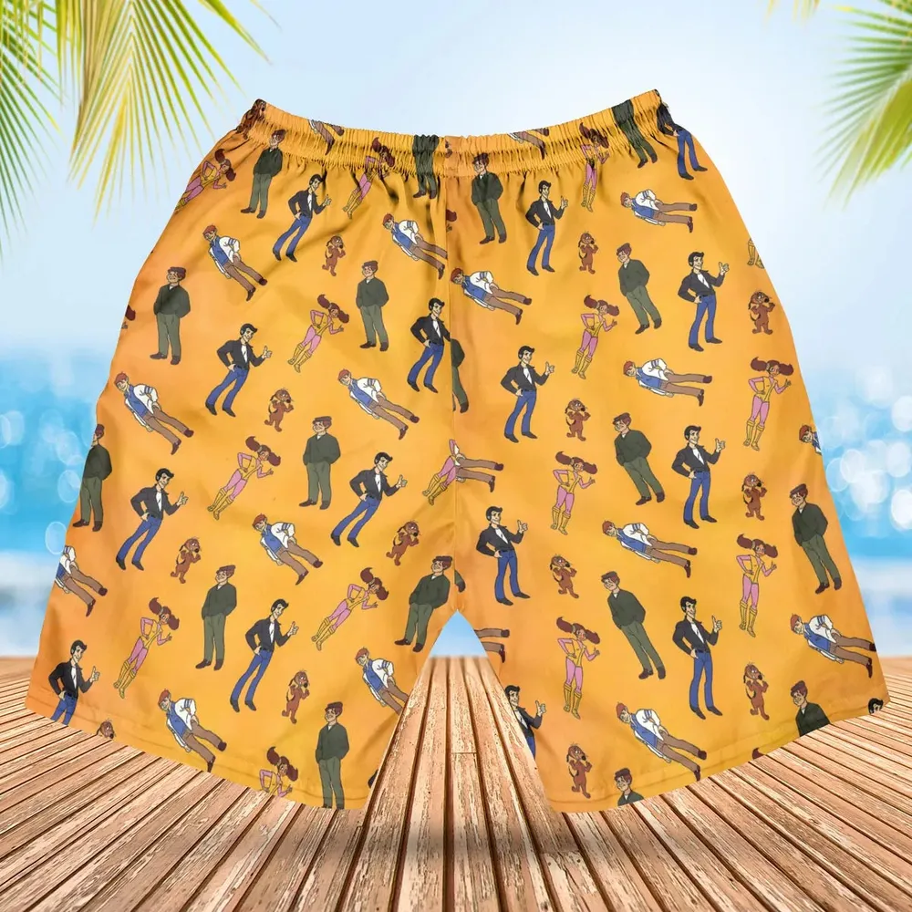 The Fonz and the Happy Days Gang Hawaiian Short - 2