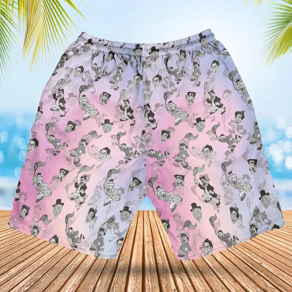 The Animated Marx Brothers Characters Hawaiian Short - 2