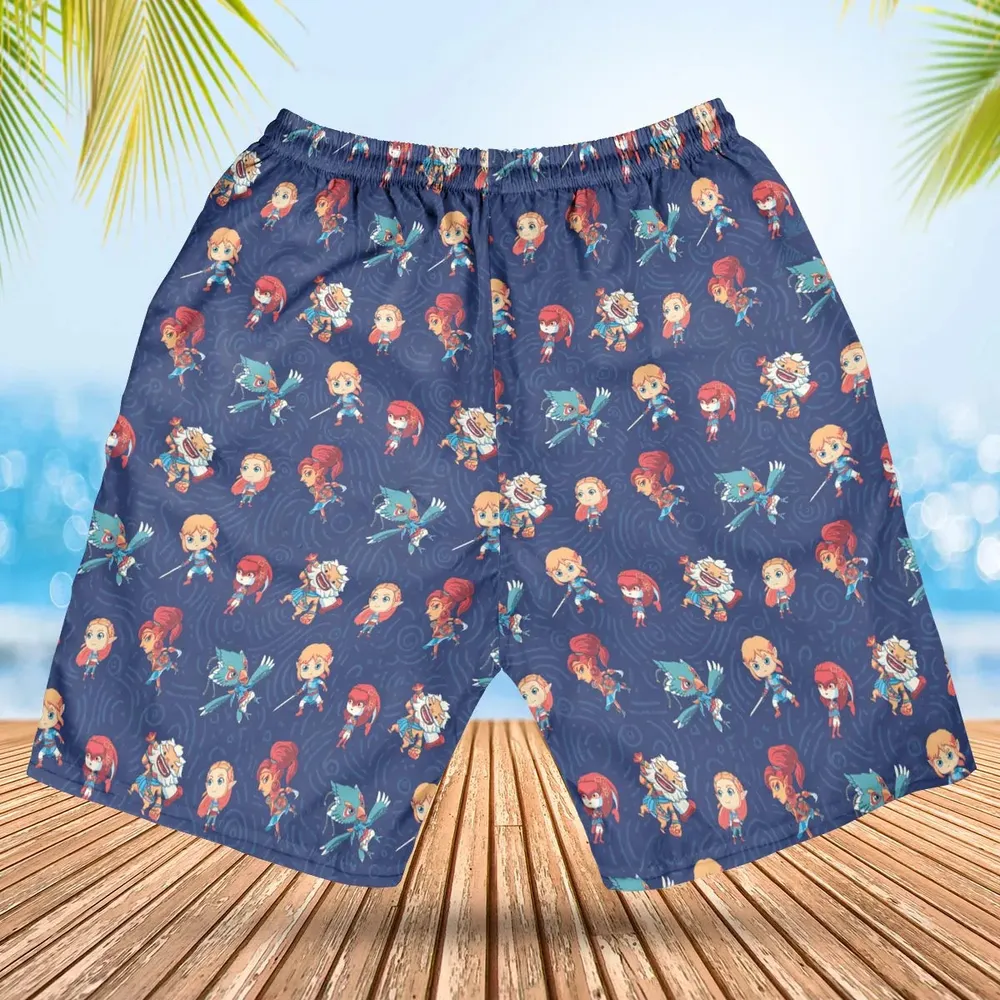 Legend The Legend of Zelda Hawaiian Short - 2