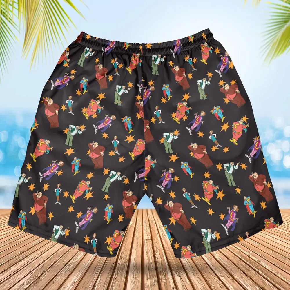 The Three Stooges Action Hawaiian Short - 2