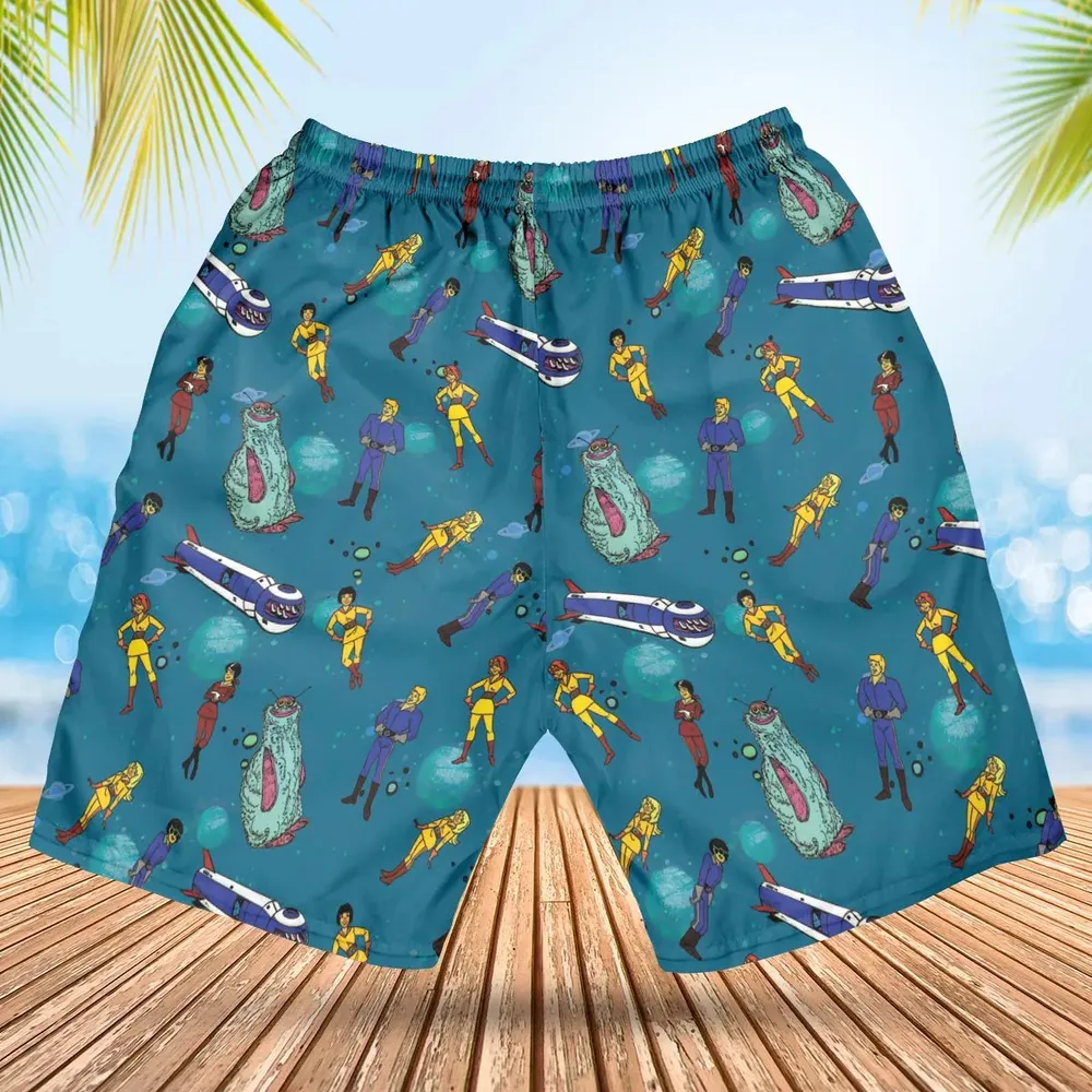 Josie And The Pussy Cats in Outer Space Hawaiian Short - 2