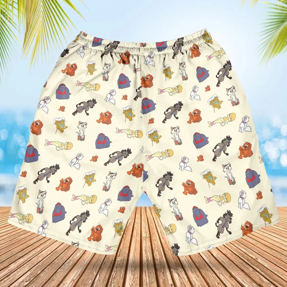 Heathcliff and the Catillac Cats Hawaiian Short - 2