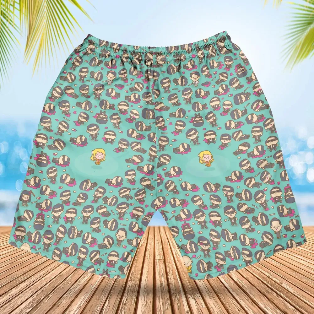 Kill Bill Drip Hawaiian Short - 2