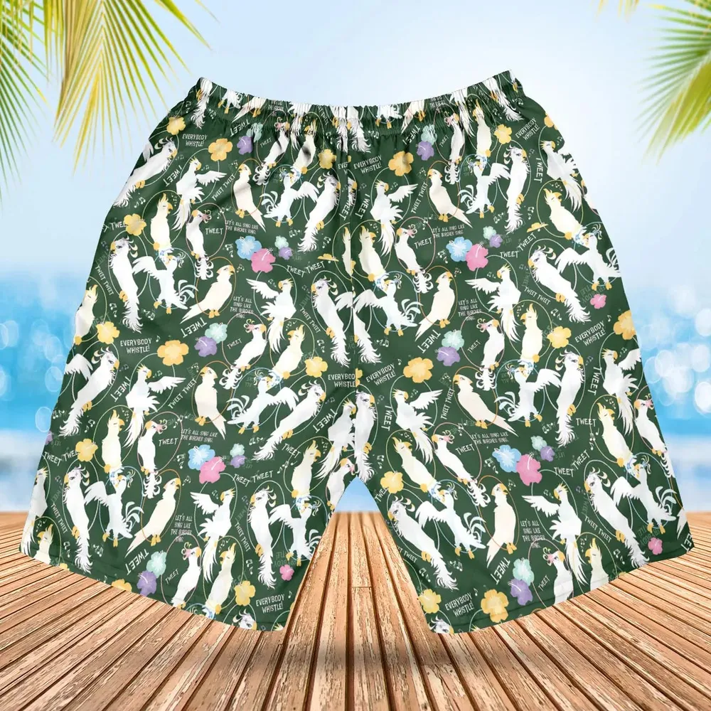 Tiki Room Showgirls Hawaiian Short - 2