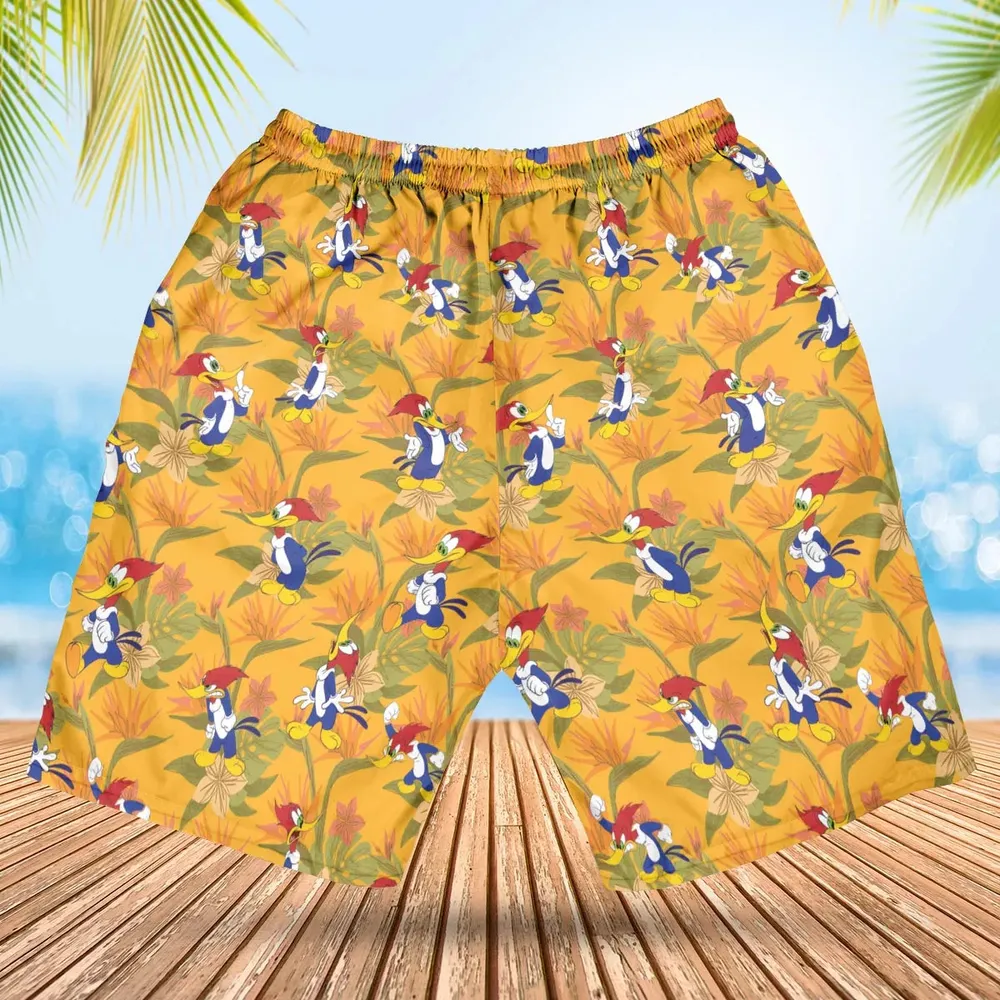 Woody Woodpecker Hawaiian Short - 2