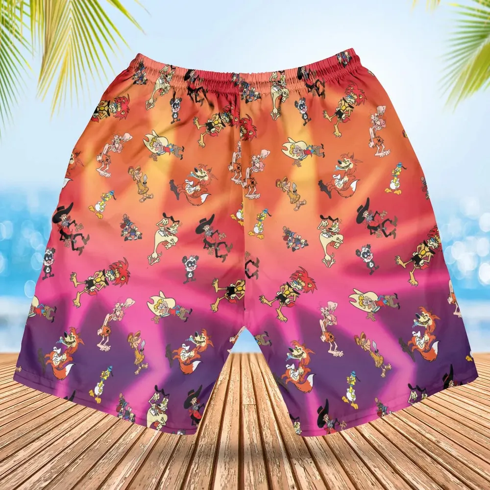The Wacky World of Tex Avery Characters Hawaiian Short - 2